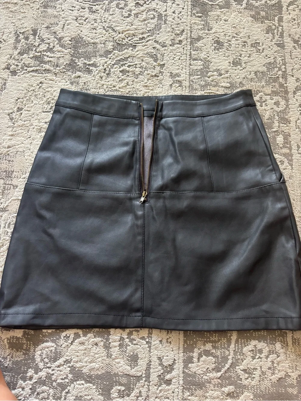 Leather skirt
